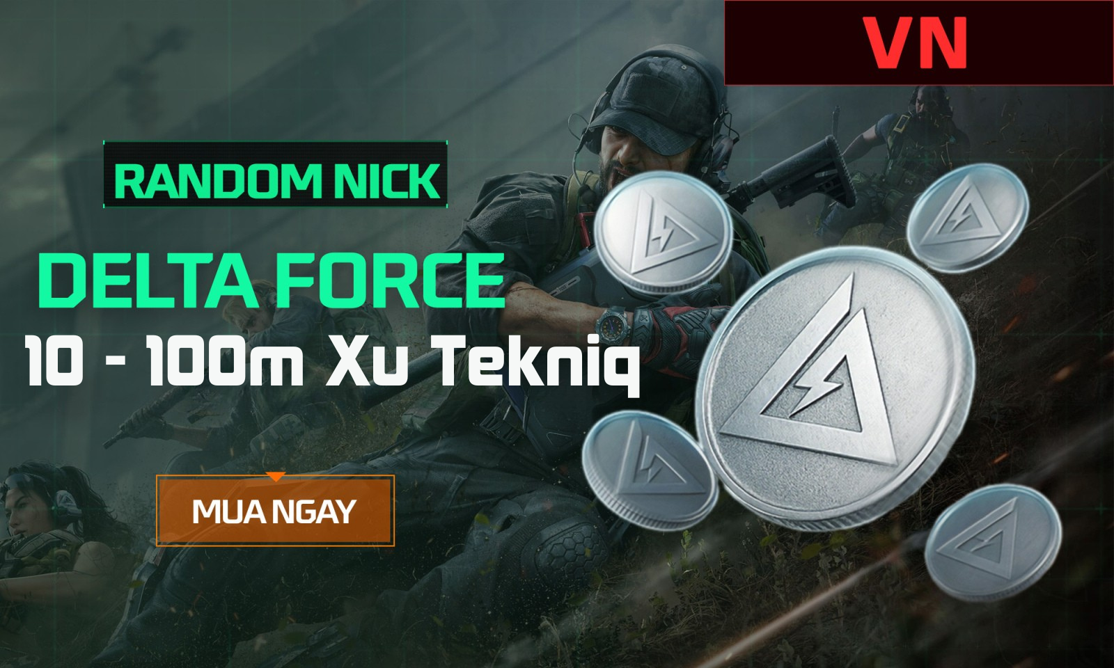 Nick Delta Force 10100m Xu Tekniq